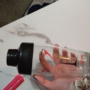 Vintage Glass KAHLUA Coffee Liqueur Cocktail Shaker Retro MCM Anything Goes